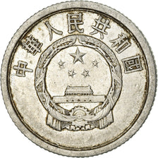 Monnaie, CHINA, PEOPLE'S REPUBLIC, Fen, 1964, TTB, Aluminium, KM:1