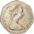 Moeda, Grã-Bretanha, Elizabeth II, 50 New Pence, 1980, EF(40-45)
