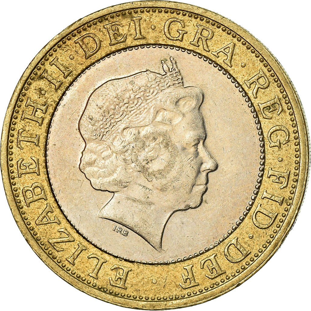 Coin, Great Britain, Elizabeth II, 2 Pounds, 2001, British Royal Mint