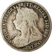 Moneta, Gran Bretagna, Victoria, 6 Pence, 1896, B+, Argento, KM:779