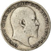 Coin, Great Britain, Edward VII, 6 Pence, 1902, F(12-15), Silver, KM:799