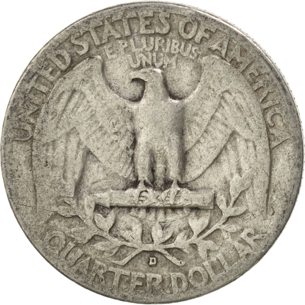 UNITED STATES, Washington Quarter, Quarter, 1954, U.S. Mint, KM #164,...