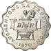 Coin, Rwanda, 2 Francs, 1970, AU(55-58), Aluminum, KM:10