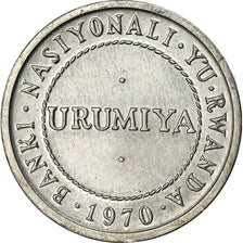 Coin, Rwanda, 1/2 Franc, 1970, AU(55-58), Aluminum, KM:9
