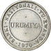 Coin, Rwanda, 1/2 Franc, 1970, AU(55-58), Aluminum, KM:9