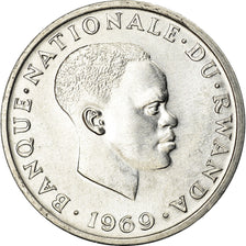Coin, Rwanda, Franc, 1969, AU(55-58), Aluminum, KM:8