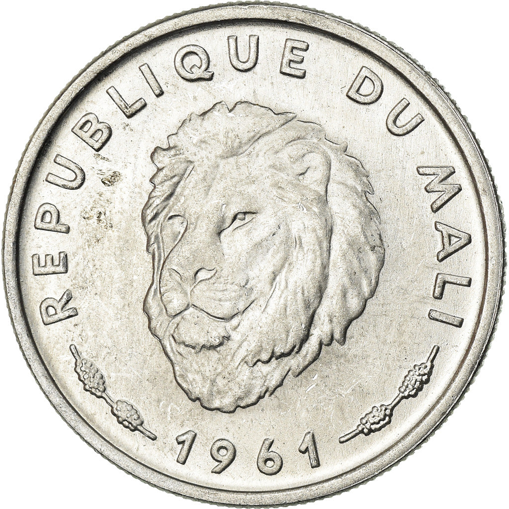 Moneda, Malí, 25 Francs, 1961, EBC, Aluminio, KM:4