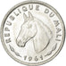 Coin, Mali, 10 Francs, 1961, AU(55-58), Aluminum, KM:3