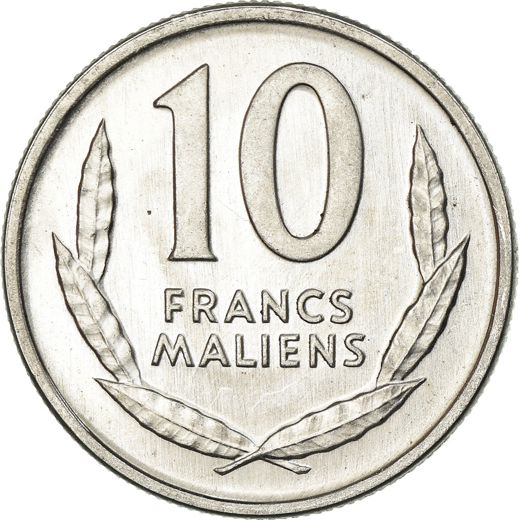 Monnaie, Mali, 10 Francs, 1961, SUP, Aluminium, KM:3