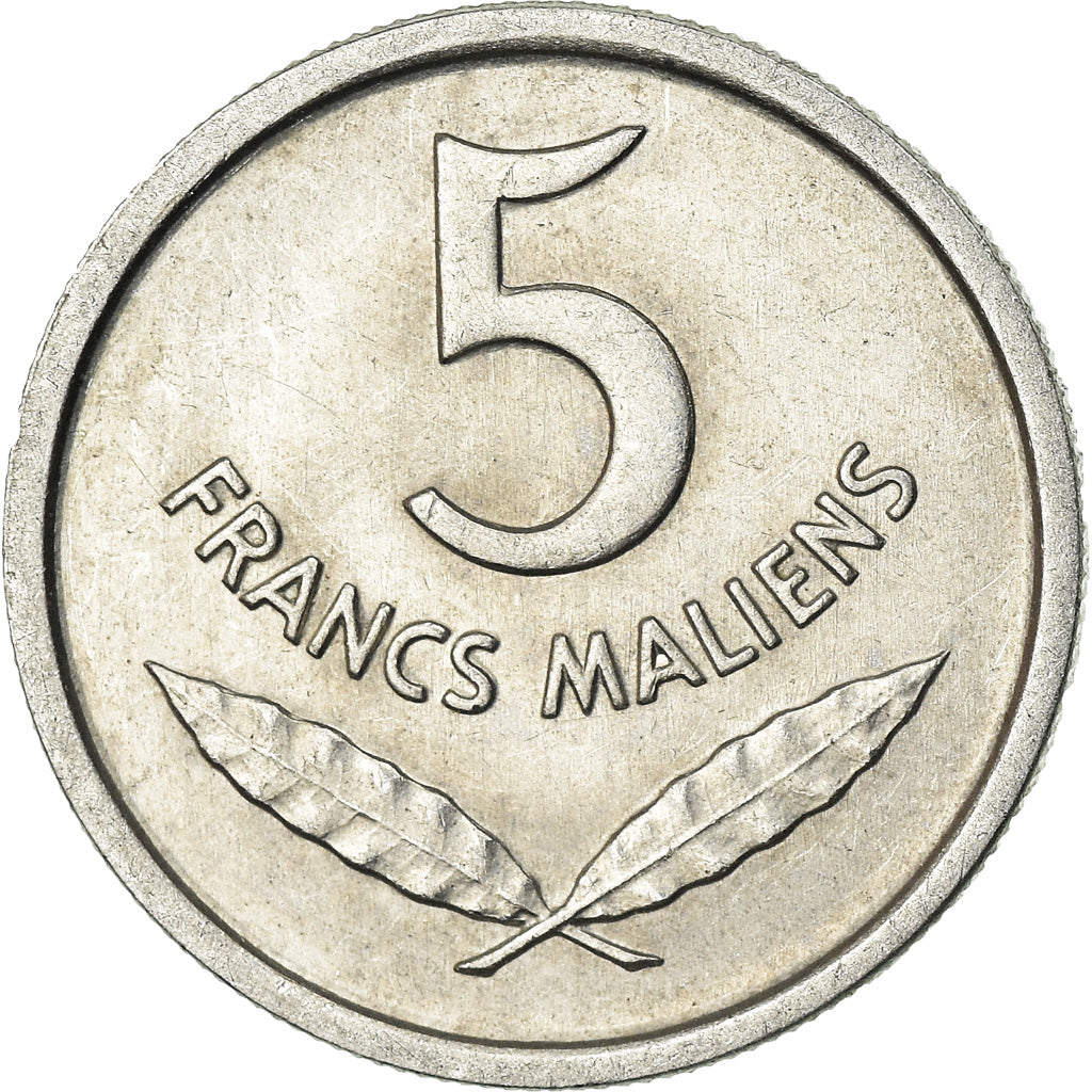 Monnaie, Mali, 5 Francs, 1961, SUP, Aluminium, KM:2