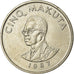 Moneta, CONGO, REPUBBLICA DEMOCRATICA DEL, 5 Makuta, 1967, BB, Rame-nichel, KM:9