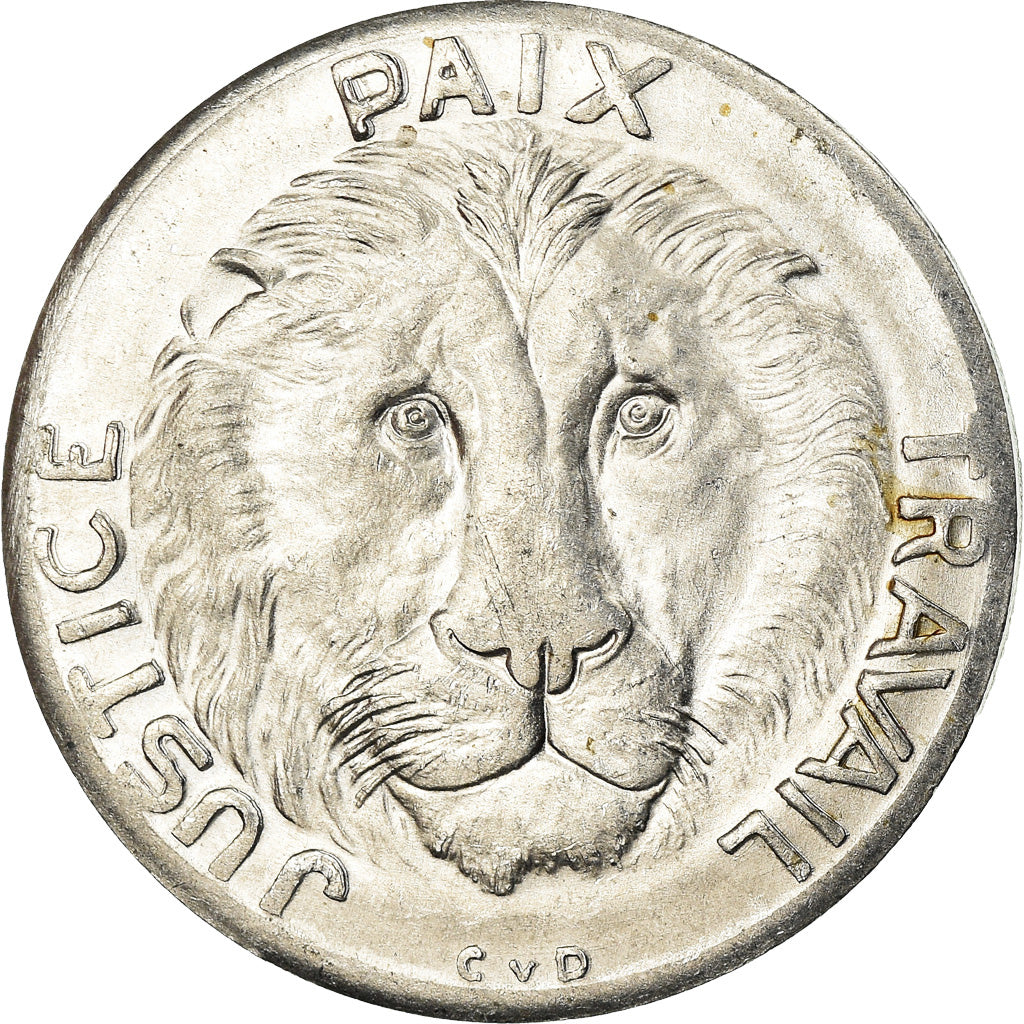 Coin, CONGO, DEMOCRATIC REPUBLIC, 10 Francs, 1965, Brussels, AU(55-58)