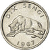 Coin, CONGO, DEMOCRATIC REPUBLIC, 10 Sengis, 1967, EF(40-45), Aluminum, KM:7