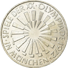 Coin, GERMANY - FEDERAL REPUBLIC, 10 Mark, 1972, Munich, AU(55-58), Silver