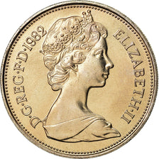 Coin, Great Britain, Elizabeth II, 10 Pence, 1982, MS(63), Copper-nickel, KM:930