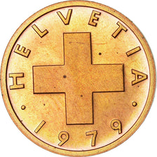 Coin, Switzerland, Rappen, 1979, Bern, MS(63), Bronze, KM:46