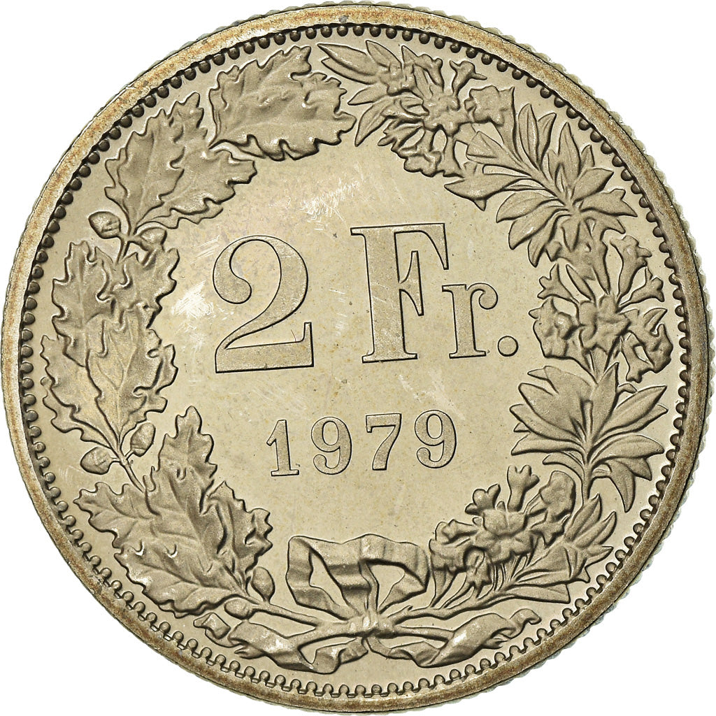 Monnaie, Suisse, 2 Francs, 1979, Bern, SPL, Copper-nickel, KM:21a.1