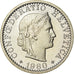 Monnaie, Suisse, 20 Rappen, 1980, Bern, Proof, SPL, Copper-nickel, KM:29a