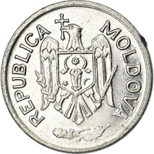 Coin, Moldova, Ban, 1993, AU(55-58), Aluminum, KM:1