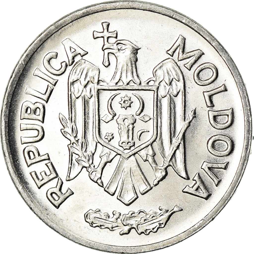 Moneta, Moldava, 50 Bani, 1993, SPL-, Alluminio, KM:4