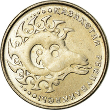 Coin, Kazakhstan, Tenge, 1993, EF(40-45), Copper-nickel, KM:6