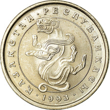 Moneta, Kazakistan, 5 Tenge, 1993, SPL-, Rame-nichel, KM:9