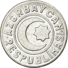 Coin, Azerbaijan, 20 Qapik, 1992, EF(40-45), Aluminum, KM:3a