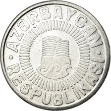 Coin, Azerbaijan, 50 Qapik, 1993, EF(40-45), Aluminum, KM:4a