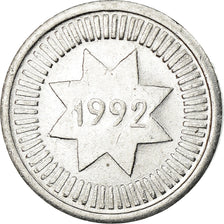 Coin, Azerbaijan, 10 Qapik, 1992, EF(40-45), Aluminum, KM:2