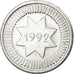 Coin, Azerbaijan, 10 Qapik, 1992, EF(40-45), Aluminum, KM:2
