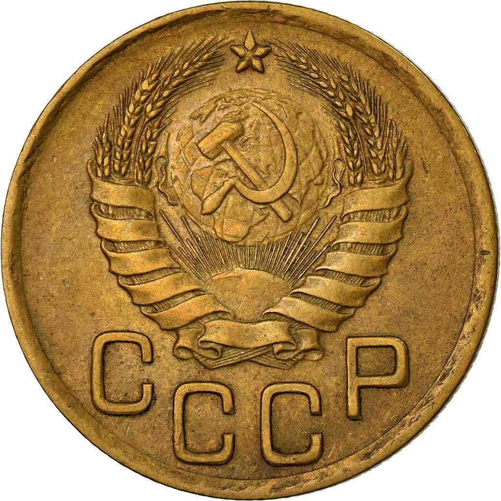 Monnaie, Russie, 3 Kopeks, 1940, TTB, Aluminum-Bronze, KM:107