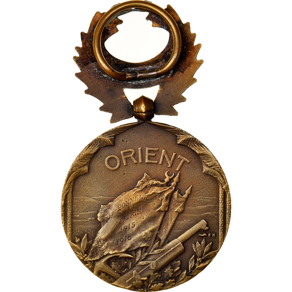 France, Médaille d'Orient, Médaille, 1915-1918, Excellent Quality, Lemaire