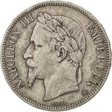FRANCE, Napoléon III, 5 Francs, 1867, Strasbourg, KM #803.2, VF(30-35), Gold, G.