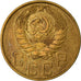 Coin, Russia, 5 Kopeks, 1940, EF(40-45), Aluminum-Bronze, KM:108