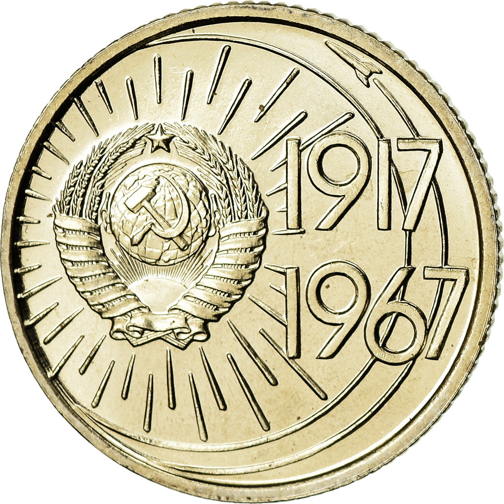Monnaie, Russie, 10 Kopeks, 1967, SPL, Copper-Nickel-Zinc, KM:136