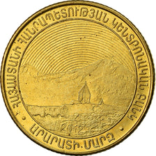 Coin, Armenia, 50 Dram, 2012, EF(40-45), Brass plated steel, KM:213