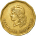 Coin, Argentina, 50 Centavos, 1985, EF(40-45), Brass, KM:99