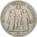 FRANCE, Hercule, 5 Francs, 1848, Paris, KM #756.1, VF(20-25), Silver, Gadoury...