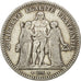 FRANCE, Hercule, 5 Francs, 1849, Paris, KM #756.1, VF(20-25), Silver, Gadoury...