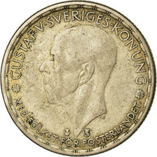 Münze, Schweden, Gustaf V, Krona, 1946, SS, Silber, KM:814