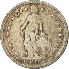 Coin, Switzerland, 2 Francs, 1874, VF(20-25), Silver, KM:21