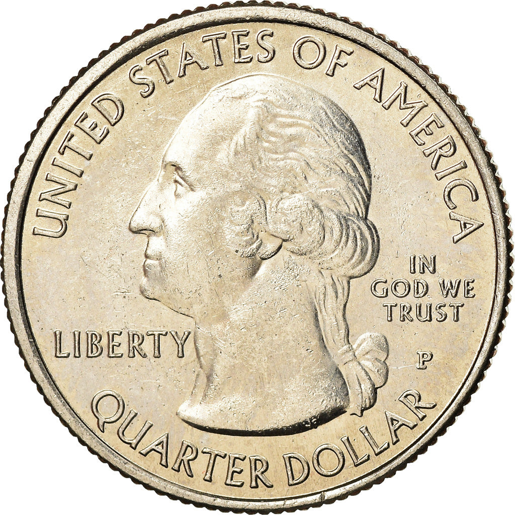 Coin, United States, El Yunque, Quarter, 2012, U.S. Mint, Philadelphia