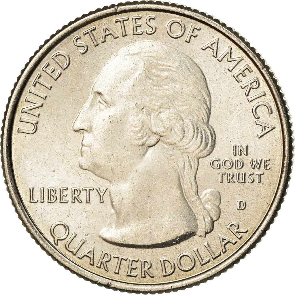 Coin, United States, Arches, Quarter, 2014, Denver, AU(55-58), Copper-Nickel