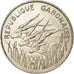 Coin, Gabon, 100 Francs, 1972, Paris, EF(40-45), Nickel, KM:12