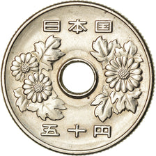 Coin, Japan, Hirohito, 50 Yen, 1974, EF(40-45), Copper-nickel, KM:81