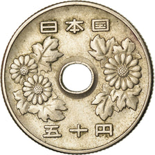 Moneda, Japón, Hirohito, 50 Yen, 1969, MBC, Cobre - níquel, KM:81