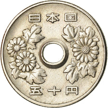 Monnaie, Japon, Hirohito, 50 Yen, 1972, TTB, Copper-nickel, KM:81