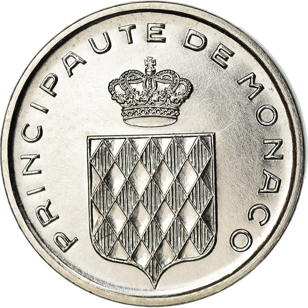 Moneta, Monaco, Rainier III, Centime, 1976, FDC, Acciaio inossidabile, KM:155