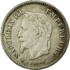 Coin, France, Napoleon III, Napoléon III, 20 Centimes, 1867, Strasbourg