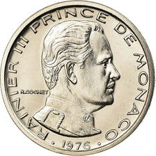 Monnaie, Monaco, Rainier III, Franc, 1976, FDC, Nickel, Gadoury:MC 150, KM:140